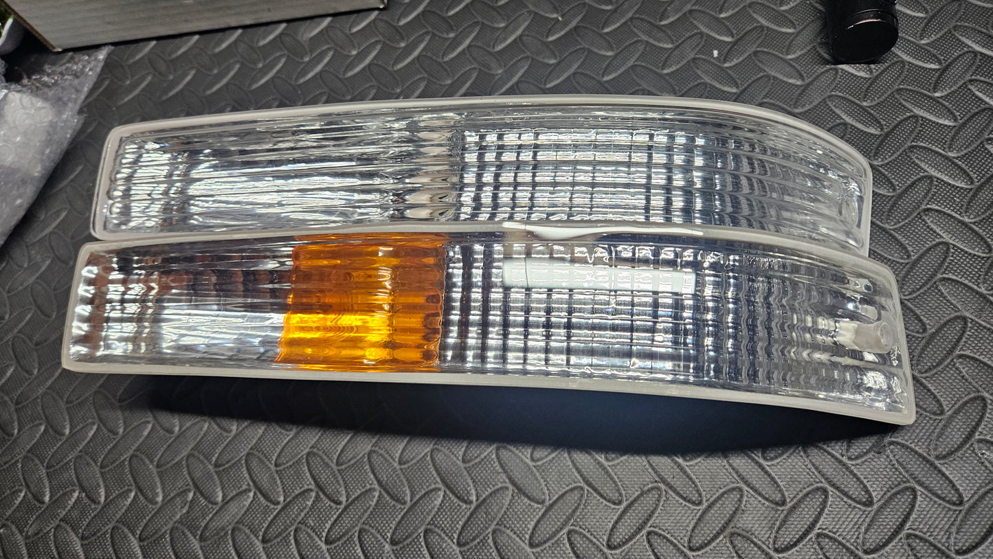 FTR JDM Civic reproduction bumper lamps - All Clear lens