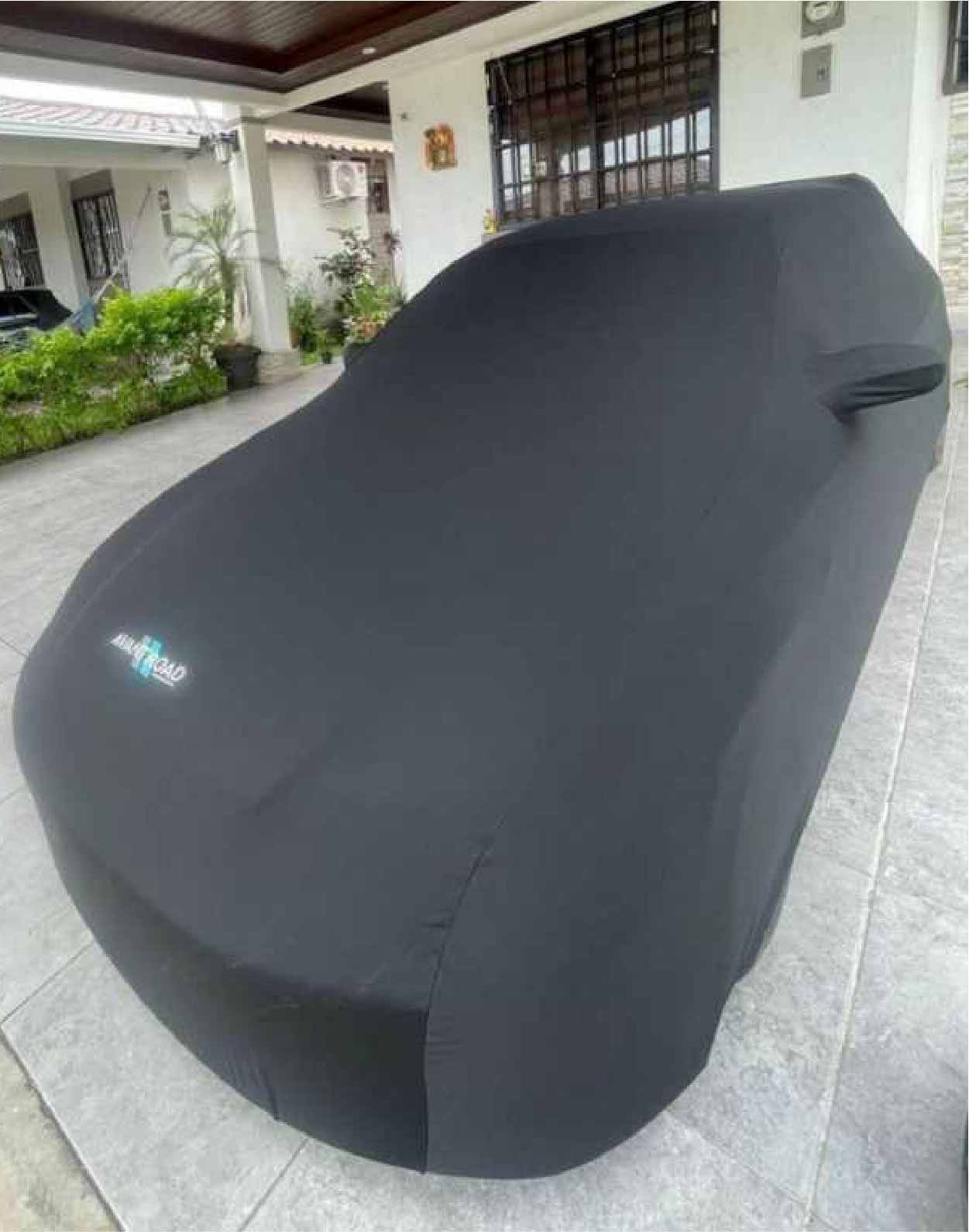 Avant Road Procovers: 96-00 Civic HB custom fitted indoor cover - Black/Red/Blue