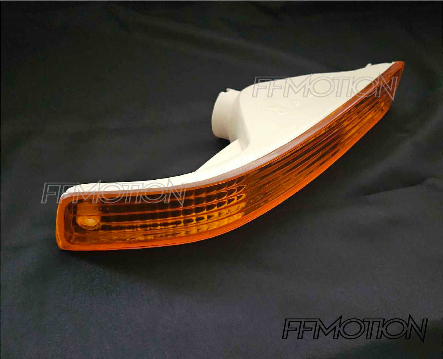 FTR JDM CRX reproduction bumper lamps - Amber lens