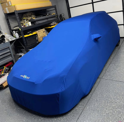 Avant Road Procovers: 96-00 Civic HB custom fitted indoor cover - Black/Red/Blue