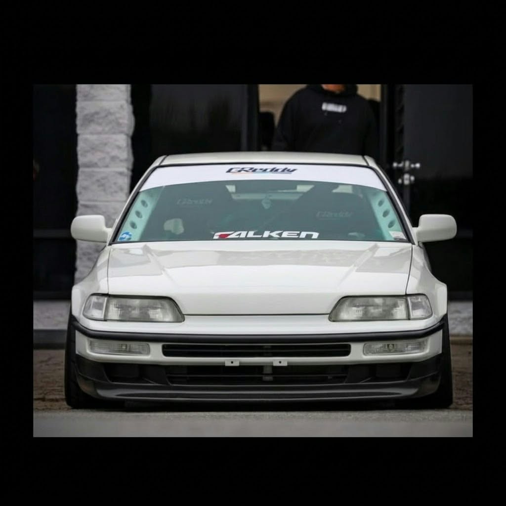 FTR JDM CRX reproduction bumper lamps - CLEAR lens