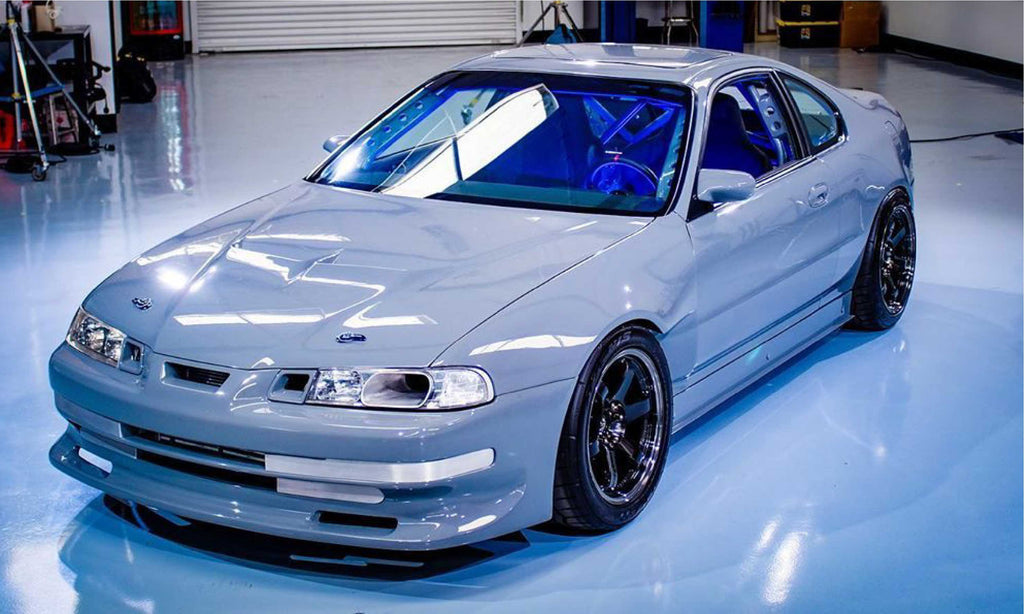 Avant Road Procovers: 92-96 Prelude custom fitted indoor cover - Black/Blue