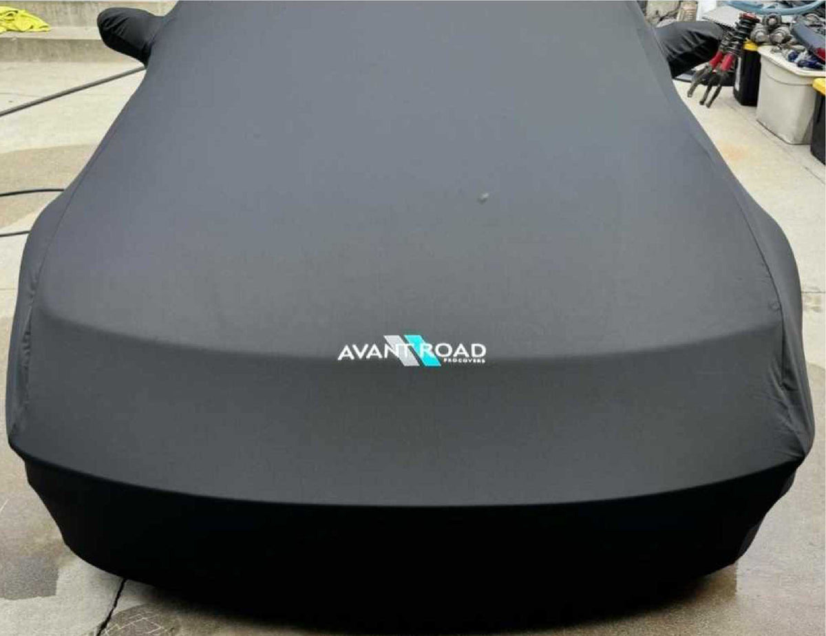 Avant Road Procovers: 88-91 CRX custom fitted indoor cover - Black/Red/Blue