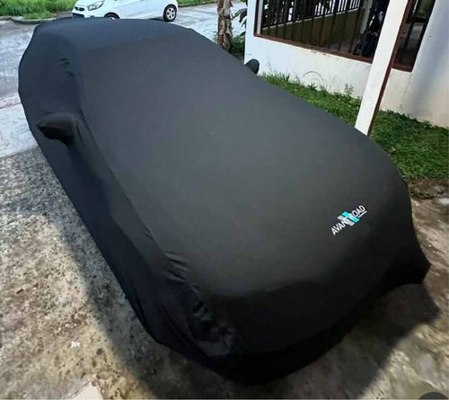 Avant Road Procovers: 92-95 Civic HB custom fitted indoor cover - Black/Red/Blue
