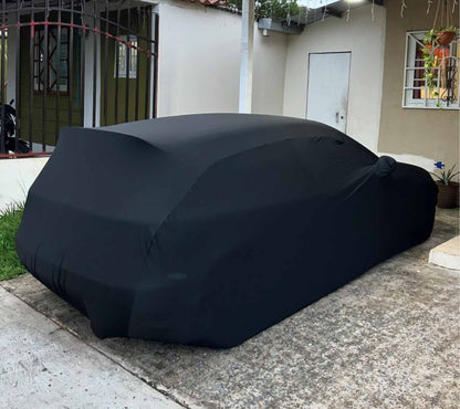 Avant Road Procovers: 92-95 Civic HB custom fitted indoor cover - Black/Red/Blue
