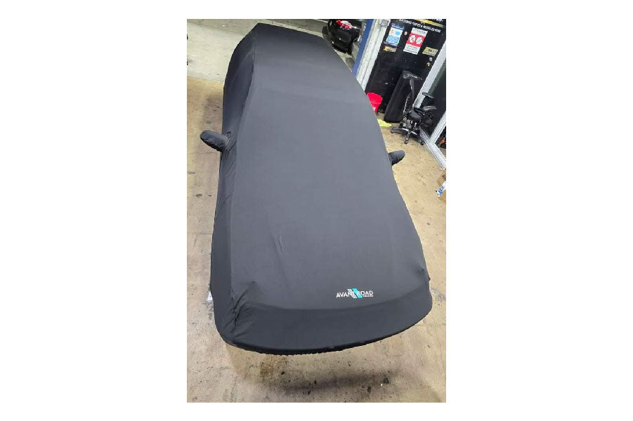 Avant Road Procovers: 88-91 Civic HB custom fitted indoor cover - Black/Red/Blue