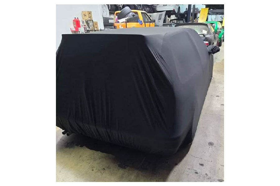 Avant Road Procovers: 88-91 Civic HB custom fitted indoor cover - Black/Red/Blue