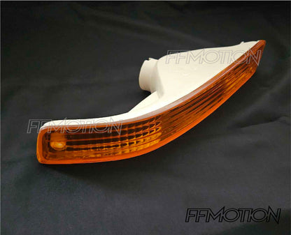 FTR JDM CRX reproduction bumper lamps - Amber lens