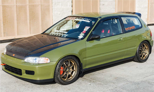Avant Road Procovers: 92-95 Civic HB custom fitted indoor cover - Black/Red/Blue